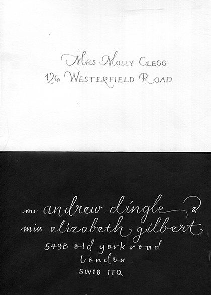 Wedding invitation